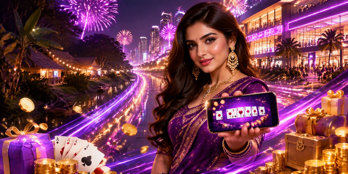রংপুরে নিয়ন আলোয় তিন পাত্তি গেম খেলার দৃশ্য